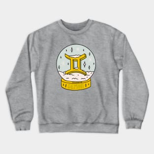 Gemini Snow Globe Crewneck Sweatshirt